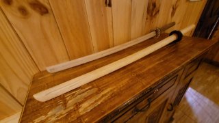 Trùm bán dụng cụ vũ khí luyện võ đoản đao kiếm Nhật Bokken gỗ mộc giá rẻ tphcm