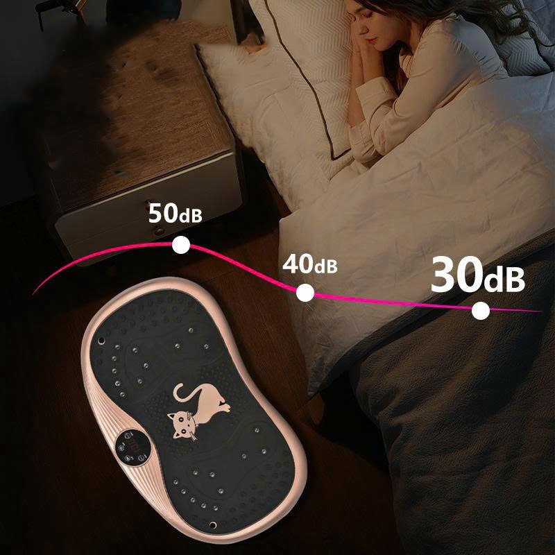 Máy rung giảm mỡ toàn thân thông minh họa tiết mèo dễ thương DCTT003