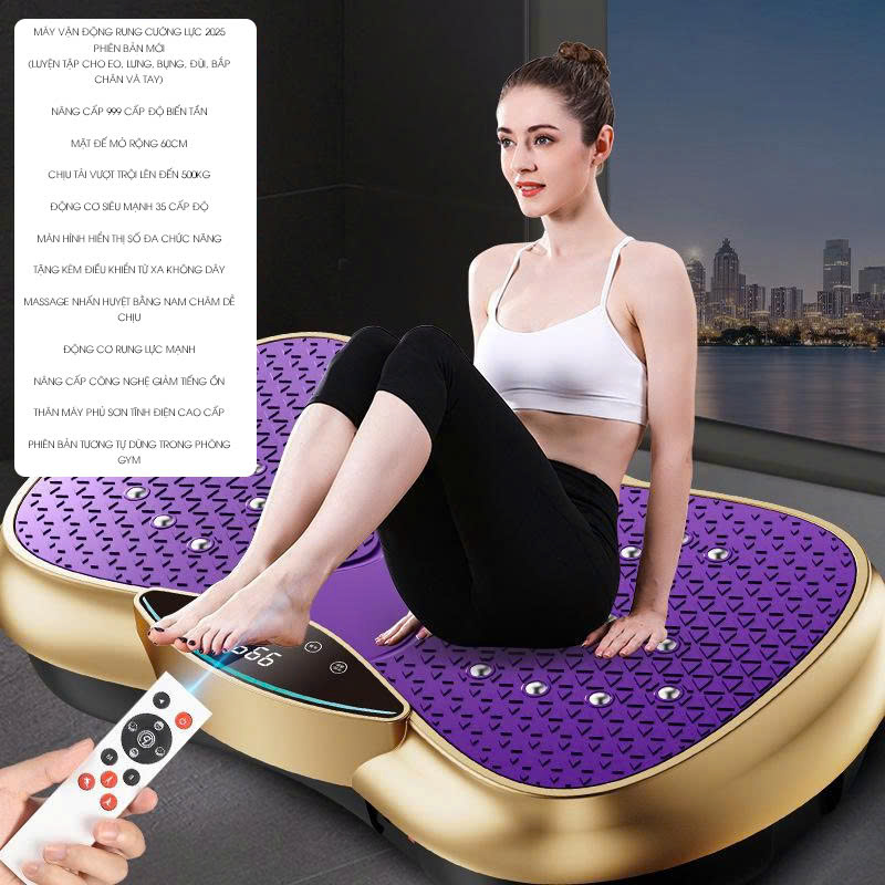 Máy rung giảm mỡ 3 vùng nhiều cấp độ DCTT010