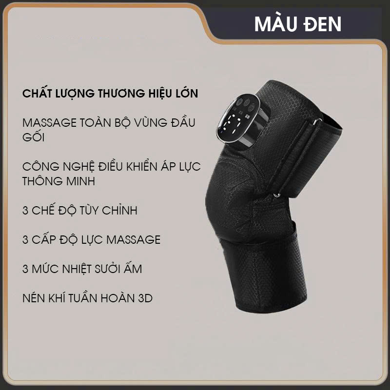 Máy Massage quấn gối đa năng 3 chế độ rung nhiệt áp suất khí DDG005