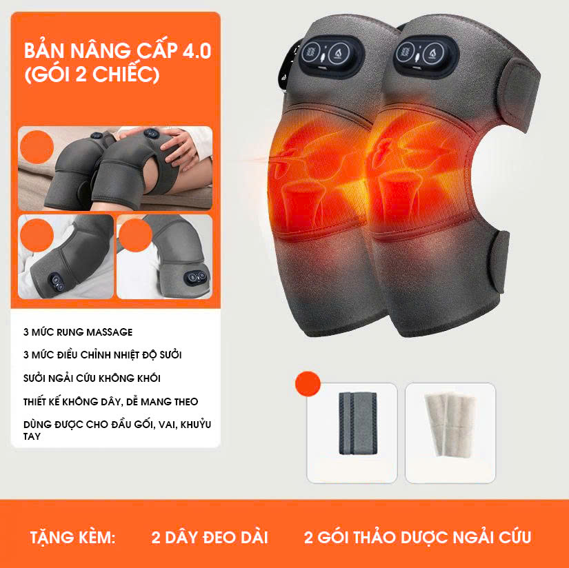 Đệm Massage chườm gối thông minh nhiệt độ điều chỉnh 3 cấp DDG010