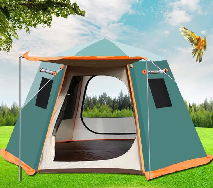 Lều cắm trại khung tự động gấp gọn chóng mưa gió cao cấp LCT013