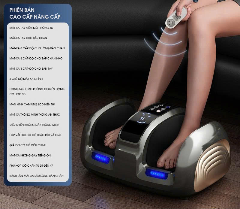 Máy Massage chân đa năng thông minh cao cấp MASS009