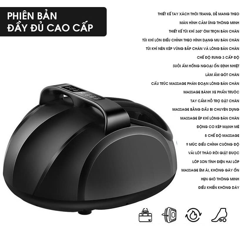 Máy massage không dây toàn năng 360° phiên bản cao cấp MASS013