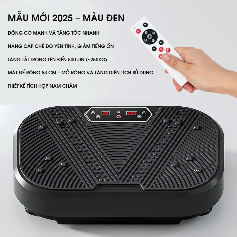 Máy rung giảm mỡ toàn thân kích thước lớn màn hình LED MASS014