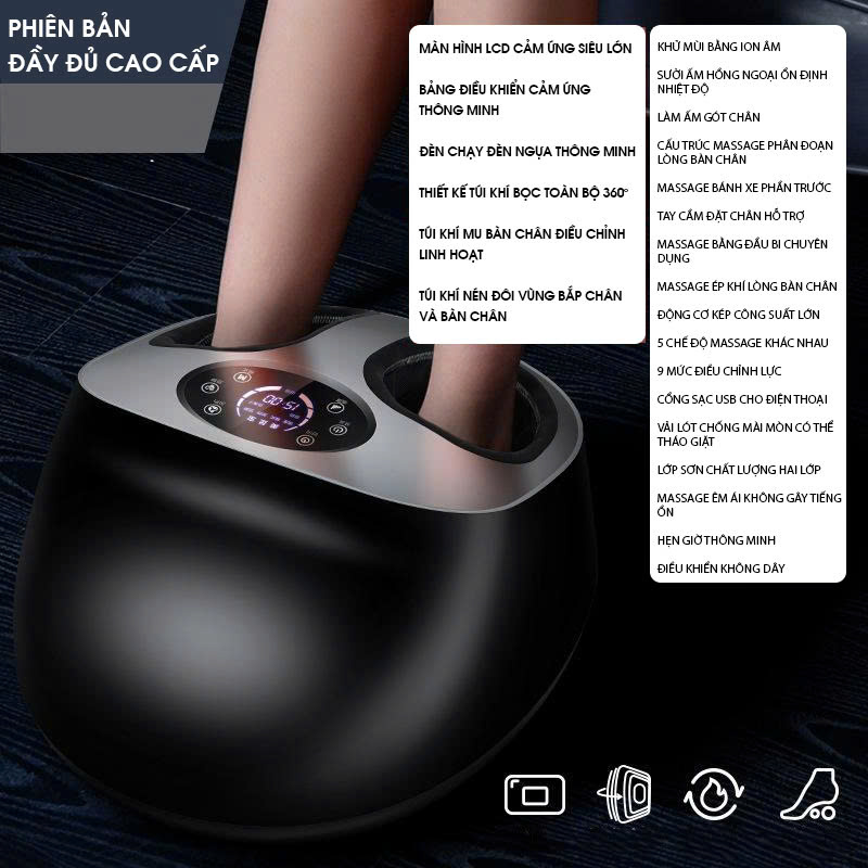 Máy Massage chân thông minh 6D cao cấp MASS015