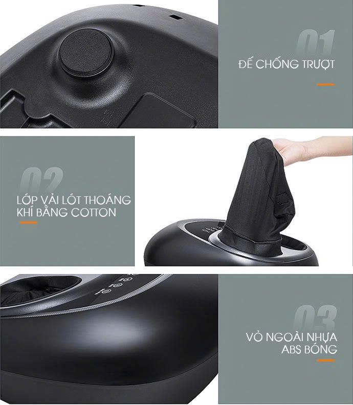 Máy Massage trị liệu sưởi ấm chân thông minh MASS016