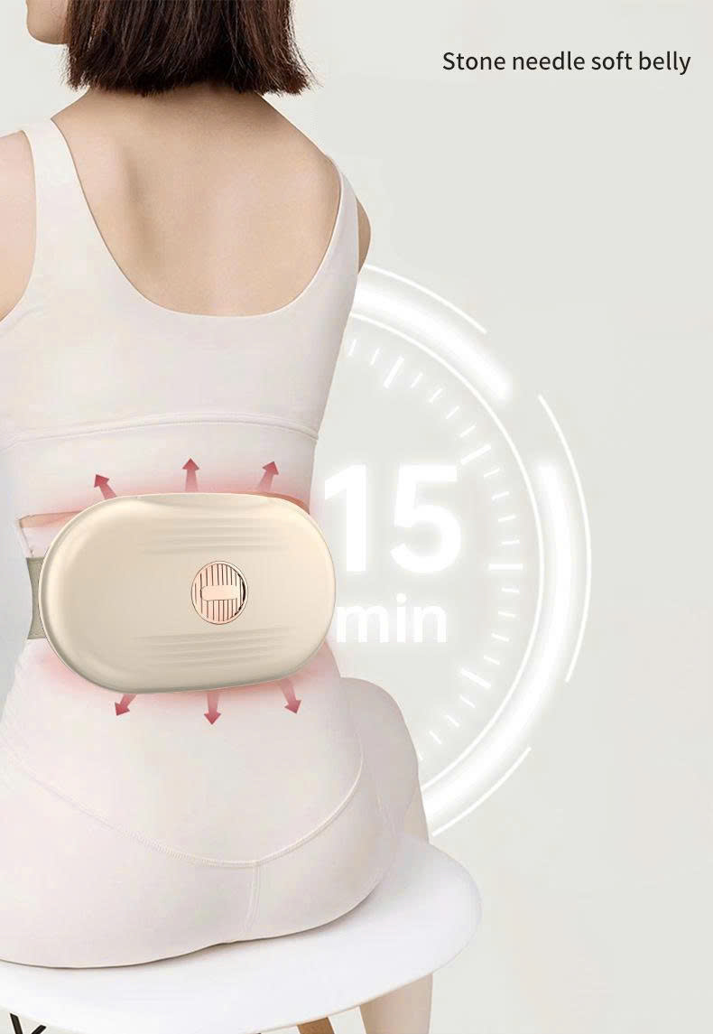 Đai massage bụng làm ấm đa năng thông minh hỗ trợ giảm đau lưng, làm thon eo MRB012