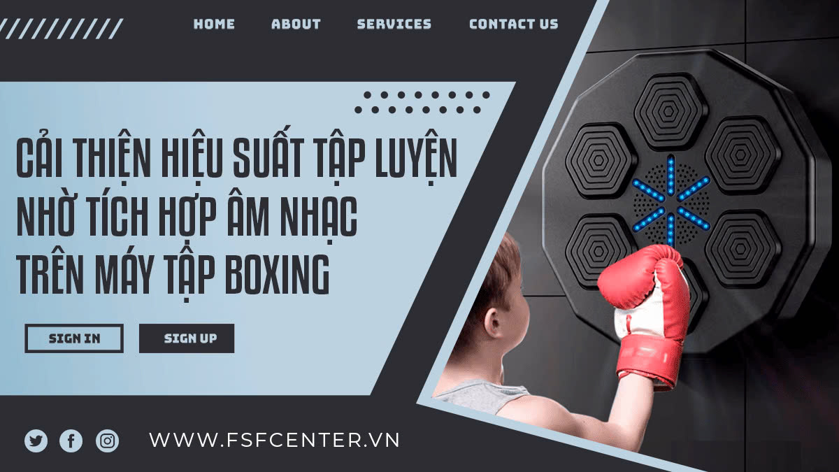 Cải thiện hiệu suất tập luyện nhờ tích hợp âm nhạc trên máy tập boxing