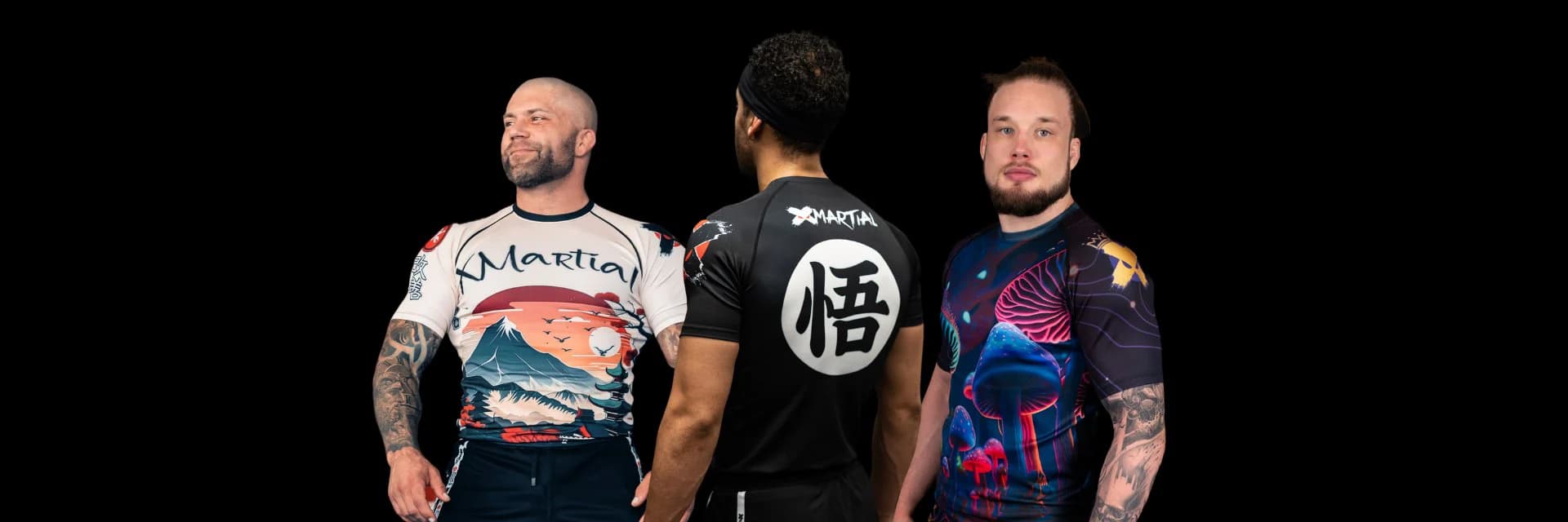 Xu Hướng Họa Tiết Trên Rash Guard BJJ Năm 2024