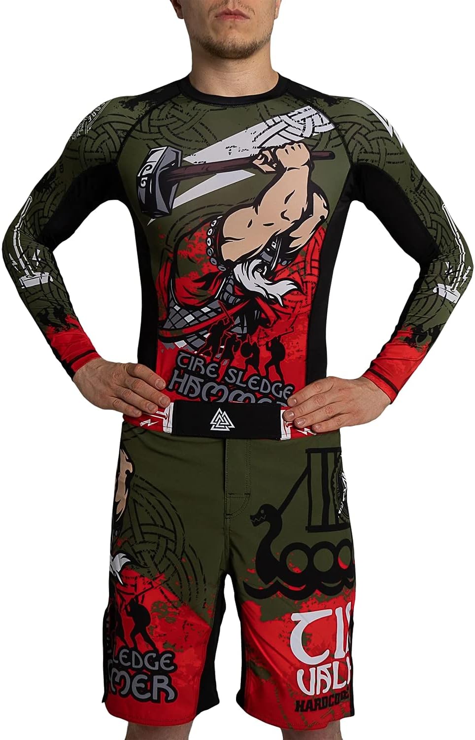 Họa Tiết Truyền Thống Và Hiện Đại Trên Rash Guard BJJ