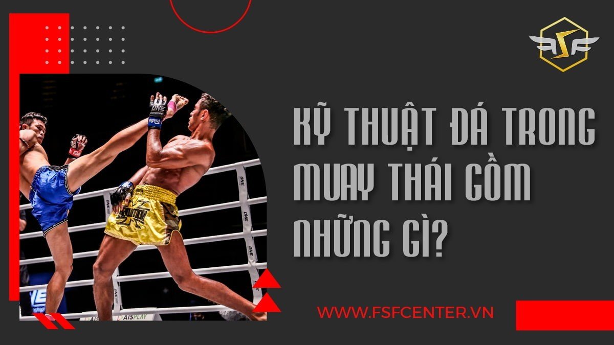 Kỹ thuật đá trong Muay Thái gồm những gì?