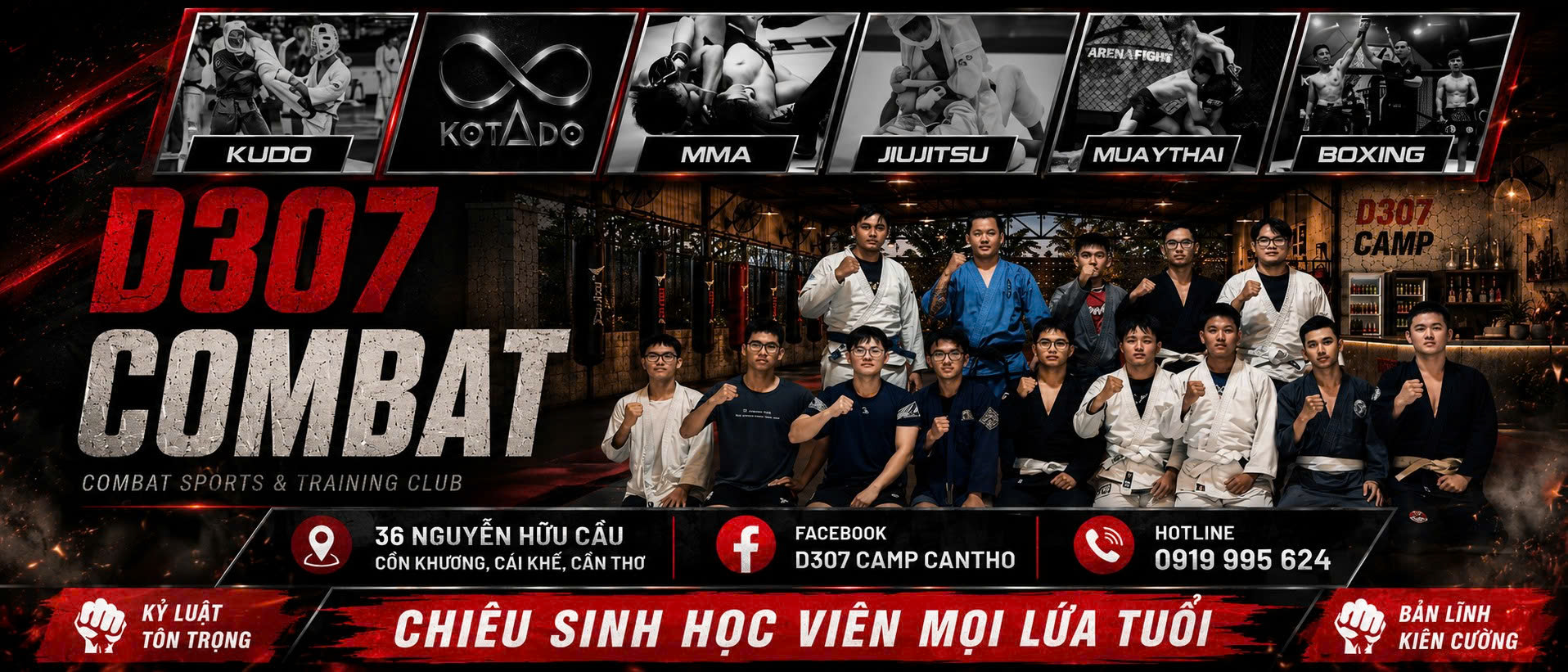 Khóa học võ MMA cho nam nữ cơ bản chuyên nghiệp Cần Thơ