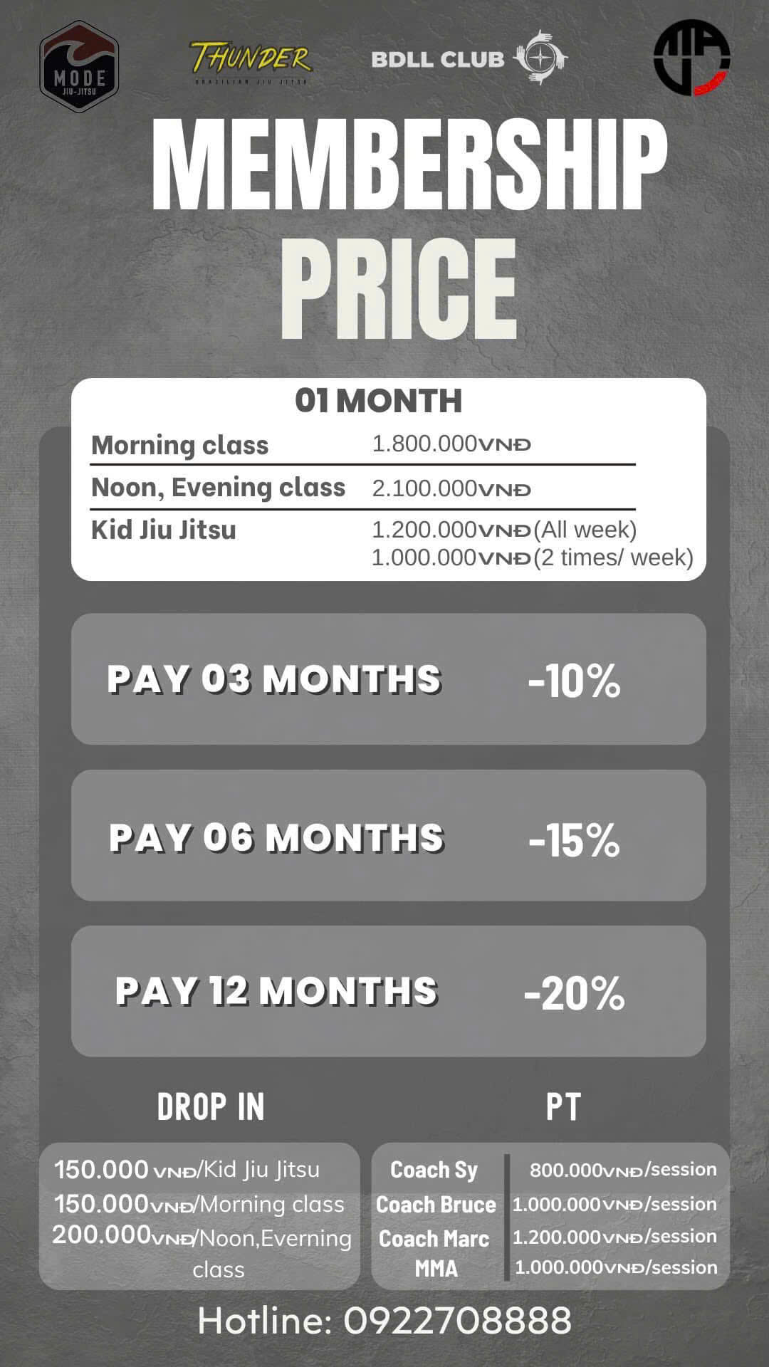 Khóa học dạy MMA nhu thuật BJJ Jiu Jitsu cơ bản chuyên nghiệp tphcm