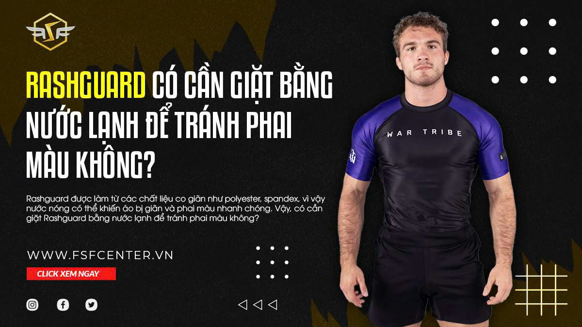 Rashguard Có Cần Giặt Bằng Nước Lạnh Để Tránh Phai Màu Không?