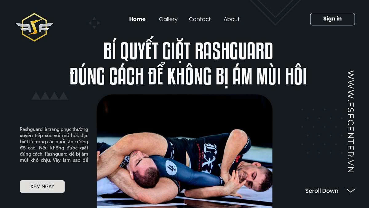 Bí Quyết Giặt Rashguard Đúng Cách Để Không Bị Ám Mùi Hôi