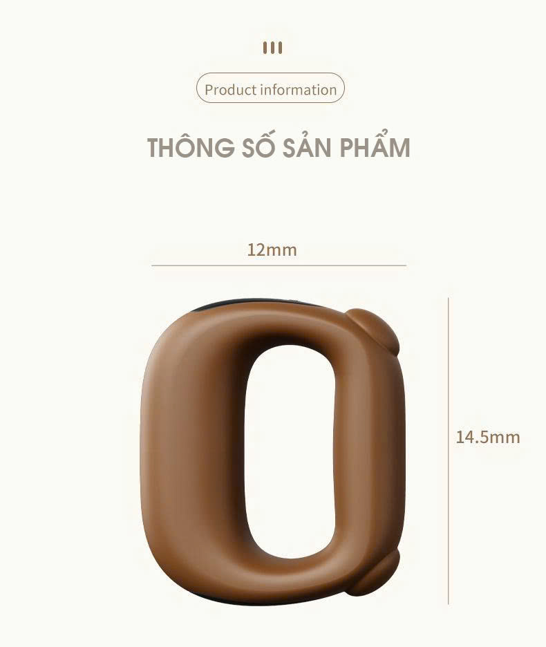 Máy massage rung giảm mỡ đốt mỡ, làm săn cơ, nhiệt 45°C, nhỏ gọn dễ dùng MRB010