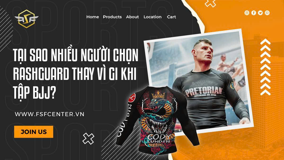 Tại Sao Nhiều Người Chọn Rashguard Thay Vì Gi Khi Tập BJJ?