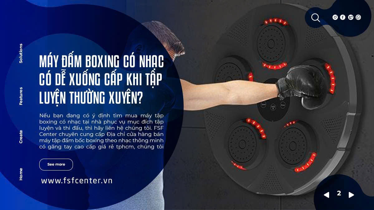 Máy Đấm Boxing Có Nhạc Có Dễ Xuống Cấp Khi Tập Luyện Thường Xuyên?