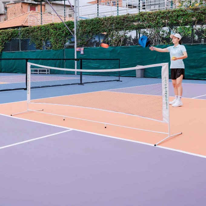 Bí mật nâng trình nhanh cho người chơi gấp 5 lần khi sử dụng lưới tập Pickleball chuẩn