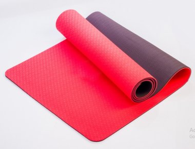 006 - Thảm yoga TPE tiêu chuẩn 6 mm hai lớp