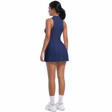 015 - Trang phục thể thao váy liền thân thấm hút co dãn thoải mái cao cấp