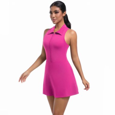 015 - Trang phục thể thao váy liền thân thấm hút co dãn thoải mái cao cấp