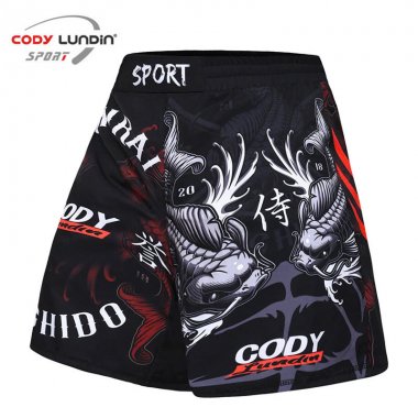 Quần short Rashguard BJJ MMA trẻ em hỗ trợ luyện tập 058