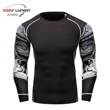 Áo tay dài Rashguard BJJ MMA dành cho người lớn 059