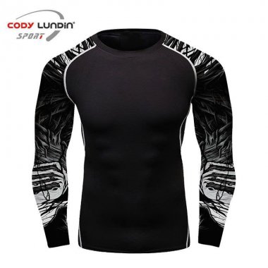 Áo tay dài Rashguard BJJ MMA dành cho người lớn 059