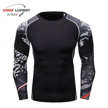 Áo tay dài Rashguard BJJ MMA dành cho người lớn 059