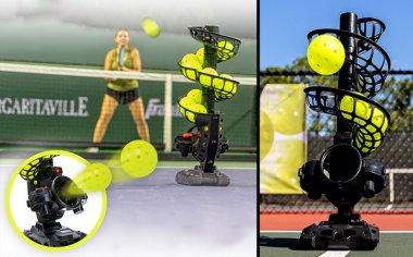 90% người chơi tiến bộ vượt bậc khi dùng máy bắn bóng Pickleball tập...