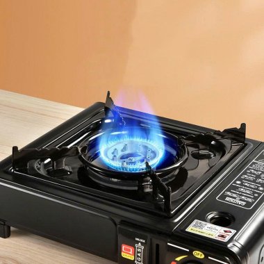 Bếp ga dã ngoại cắm trại kèm 4 bình ga và hộp đựng tiện lợi DCCT018