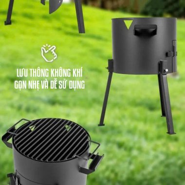 Bếp lò nấu ngoài trời dùng cho dã ngoại cắm trại DCCT006