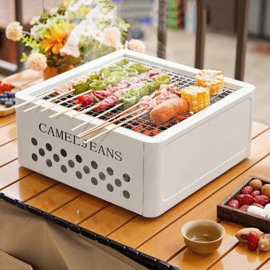 Bếp nướng than dã ngoại cắm trại khay kéo tiện lợi DCCT017