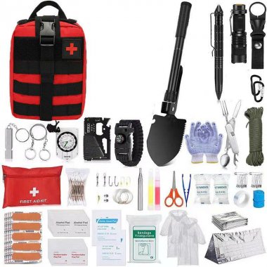Bộ dụng cụ cắm trại dã ngoại đa năng kèm túi DCCT010