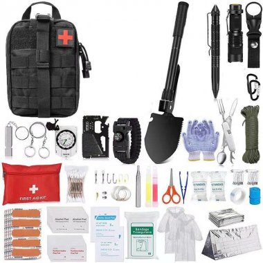 Bộ dụng cụ cắm trại dã ngoại đa năng kèm túi DCCT010