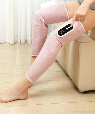 Đai massage bắp chân và đùi thông minh 3 chế độ nhiệt giúp giảm đau nhức thư giãn cơ bắp DDG003