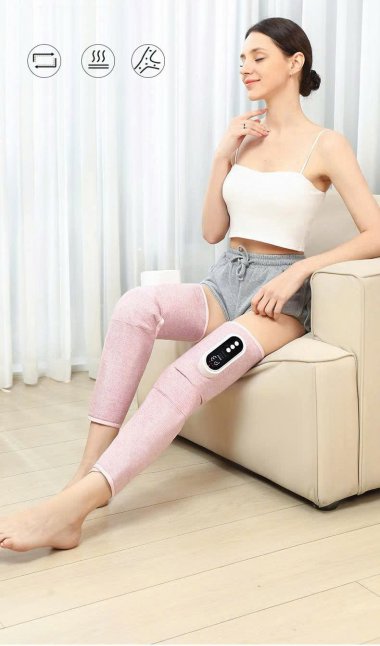 Đai massage bắp chân và đùi thông minh 3 chế độ nhiệt giúp giảm đau nhức thư giãn cơ bắp DDG003