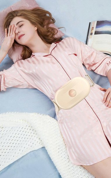 Đai massage bụng làm ấm đa năng thông minh hỗ trợ giảm đau lưng, làm thon eo MRB012