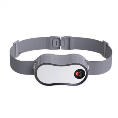 Đai massage bụng trắng thông minh 6 chế độ sạc USB điều chỉnh linh hoạt MRB005