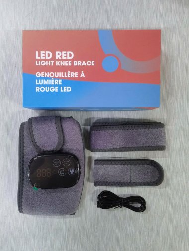 Đai massage đầu gối thông minh tích hợp nhiệt rung và đèn LED DDG002