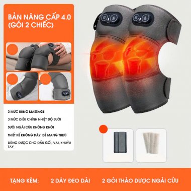 Đệm Massage chườm gối thông minh nhiệt độ điều chỉnh 3 cấp DDG010