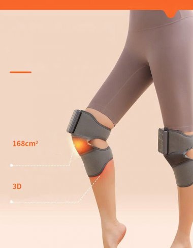Đệm Massage đầu gối làm ấm chân 3D cao cấp DDG004