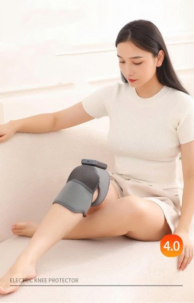 Đệm Massage đầu gối làm ấm chân 3D cao cấp DDG004