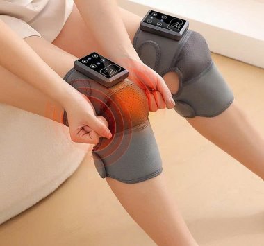 Đệm Massage đầu gối làm ấm chân 3D cao cấp DDG004