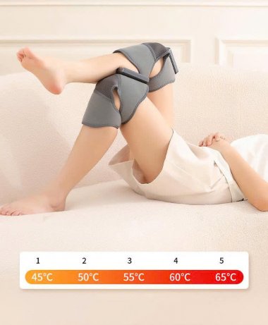 Đệm Massage đầu gối làm ấm chân 3D cao cấp DDG004