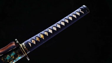Kiếm gỗ Iaido Nhật Bản bao kiếm họa tiết nổi bật 030