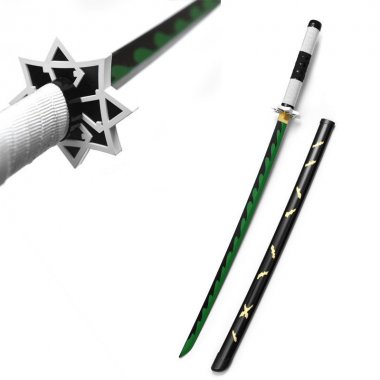 Kiếm gỗ Katana họa tiết đặc sắc trong bộ sưu tập Anime 046