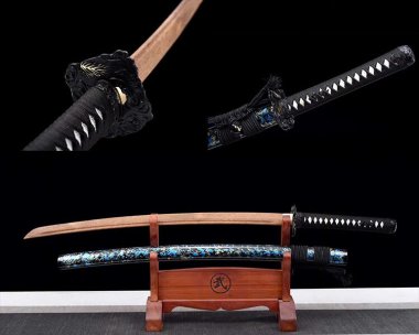 Kiếm Gỗ Tập Luyện Samurai Có Chắn Nhật Bản 037